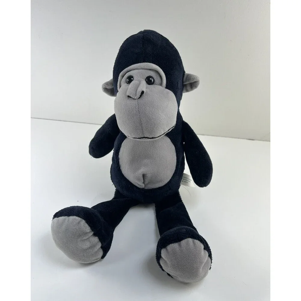 Midwood Brands Stuffed Animal Silver Back Gorilla Ape Monkey Plush Toy Gift 18”